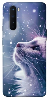 Чехол на OnePlus Nord Snow cat фото 1 из 1