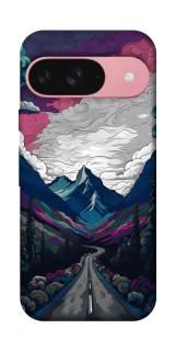 Чехол на Google Pixel 9 Нарисованные горы фото 1 из 1