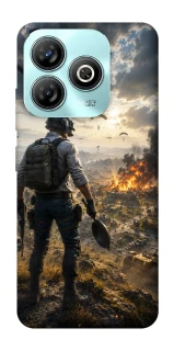 Чехол на ZTE Blade A75 4G PUBG ver.2 фото 1 из 1