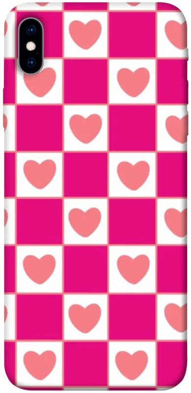 Чехол на Apple iPhone XS Max (6.5") Chess heart фото 1 из 1