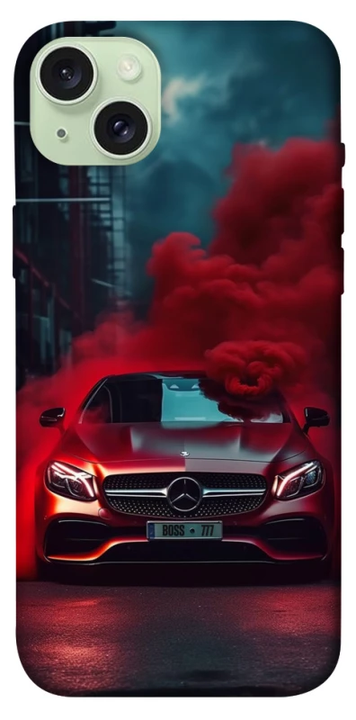 Чохол на Apple iPhone 15 Plus (6.7") Mercedes in smoke фото 1 з 1