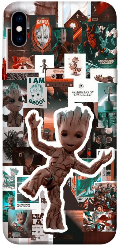 Чехол на Apple iPhone XS Max (6.5") Mini Groot v2 фото 1 из 1