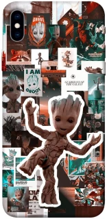 Чехол на Apple iPhone XS Max (6.5") Mini Groot v2 фото 1 из 1