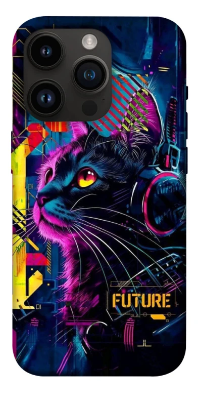 Чохол на Apple iPhone 14 Pro (6.1") Cyber Cat v2 фото 1 з 1