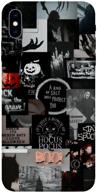 Чохол на Apple iPhone X (5.8") Halloween aesthetics ver.3 фото 1 з 1