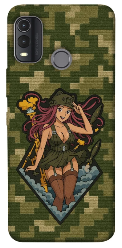 Чохол на Nokia G11 Plus Military Waifu фото 1 з 1