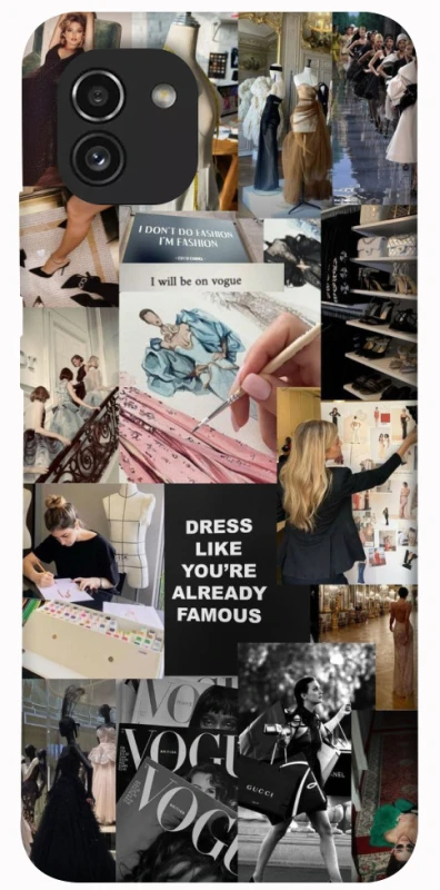 Чохол на Samsung Galaxy A03 Fashion collage ver.11 фото 1 з 1