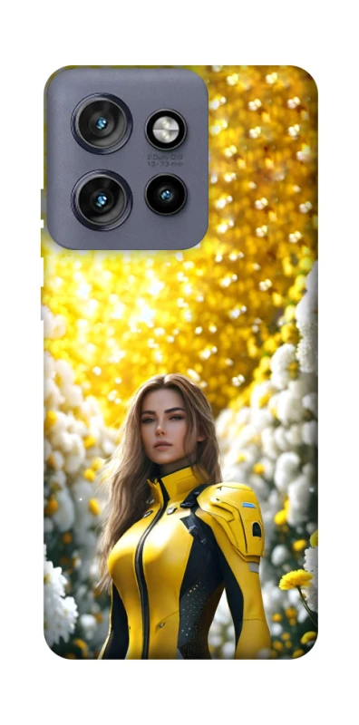 Чехол на Motorola Edge 50 Neo Cyber space girl ver.2 фото 1 из 1