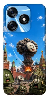 Чехол на TECNO Spark 10 Moscow never sleeps ver.7 фото 1 из 1
