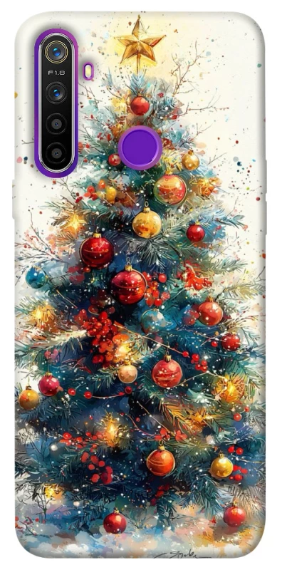 Чохол на Realme 5 Новорічний v36 фото 1 з 1