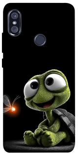 Чехол на Xiaomi Redmi Note 5 Pro / Note 5 (AI Dual Camera) Funny turtle фото 1 из 1