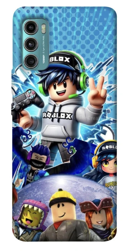Чохол на Motorola Moto G60 Roblox collage ver.3 фото 1 з 1