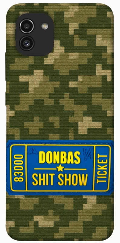 Чохол на Samsung Galaxy A03 Donbas ticket фото 1 з 1