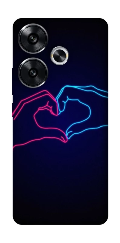Чохол на Xiaomi Poco F6 Neon love фото 1 з 1