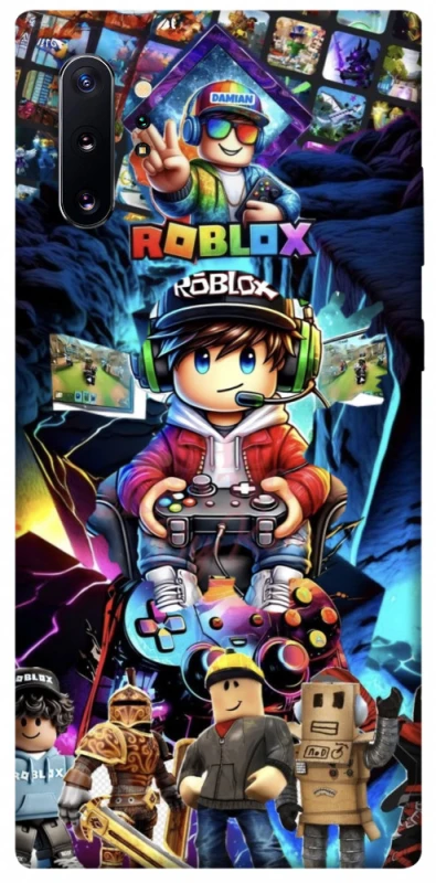 Чохол на Samsung Galaxy Note 10 Plus Roblox collage ver.4 фото 1 з 1