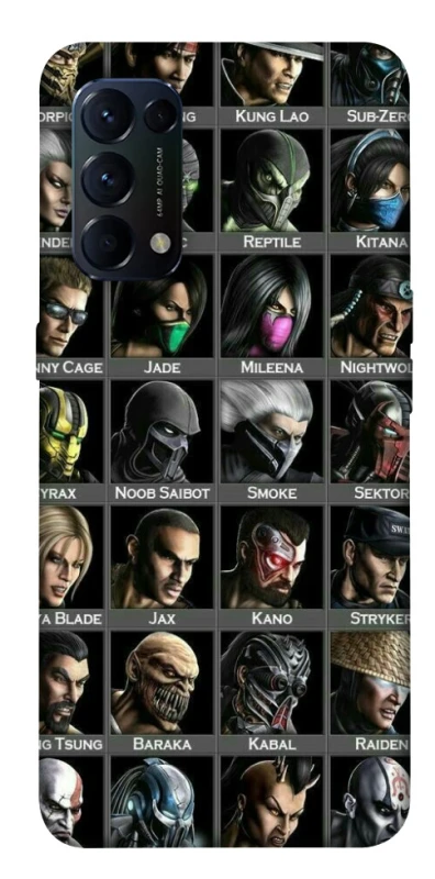 Чехол на Oppo Reno 5 4G Mortal Kombat фото 1 из 1