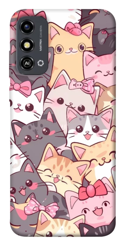 Чохол на ZTE Blade A53 Cute Cat фото 1 з 1
