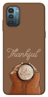Чохол на Nokia G21 Thankful coffee фото 1 з 1