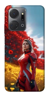 Чохол на Huawei Honor X7a Cyber space girl ver.5 фото 1 з 1