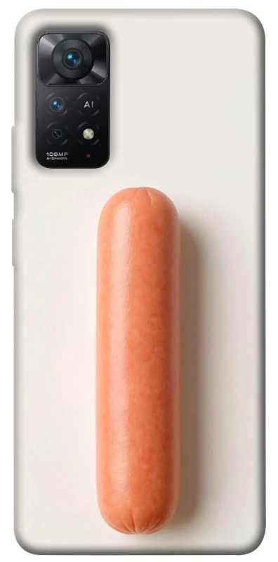 Чехол на Xiaomi Redmi Note 11 Pro 4G/5G Сосиска фото 1 Чехол на Xiaomi Redmi Note 11 Pro 4G/5G Сосиска фото 1 из 1