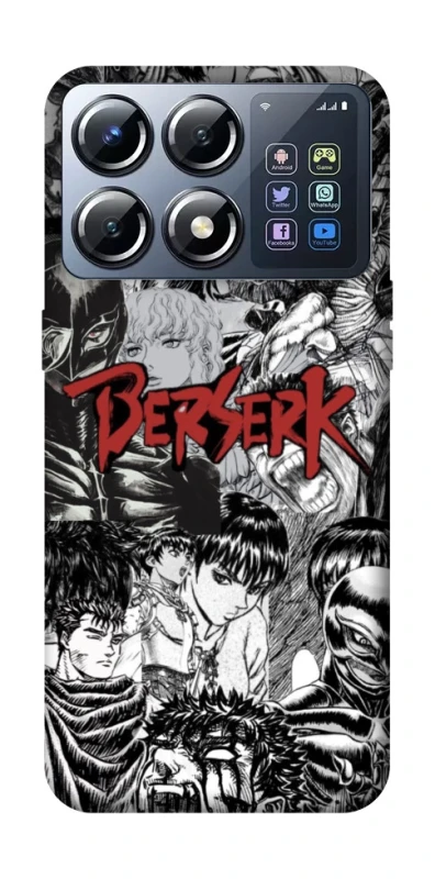 Чохол на Xiaomi POCO X8 Pro Berserk Collage фото 1 з 1