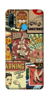 Чохол на Huawei P30 lite Retro collage ver.2 фото 1 з 1