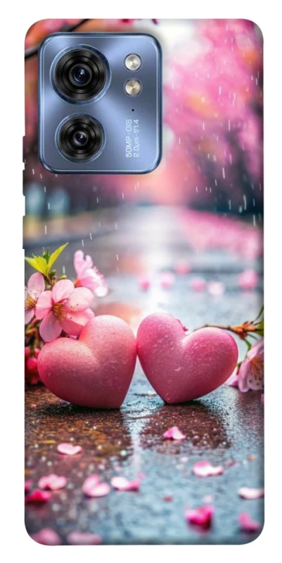 Чехол на Motorola Edge 40 Pink heart фото 1 из 1