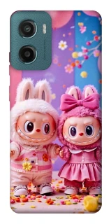 Чехол на Motorola Moto G06 Labubu twins ver.2 фото 1 из 1