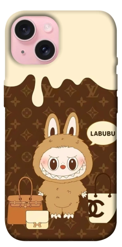 Чохол на Apple iPhone 15 (6.1") Labubu LV фото 1 з 1