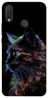 Чохол на Huawei P Smart+ (nova 3i) Чорний кіт фото 1 з 1