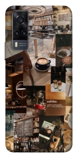 Чохол на Vivo Y31 Coffee collage ver.2 фото 1 з 1