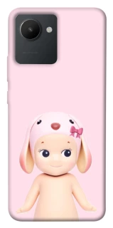Чехол на Realme C30s Pink Ribbon Hop фото 1 из 1