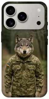 Чохол на Apple iPhone 18 Pro Вовк захисник фото 1 з 2