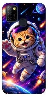 Чехол на Infinix Hot 10 Lite Space Cat фото 1 из 1