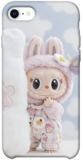 Чохол на Apple iPhone SE (2020) Labubu Happy фото 1 з 1