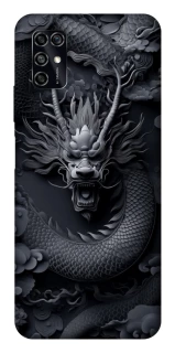 Чехол на ZTE Blade V2020 Smart black dragon фото 1 из 1