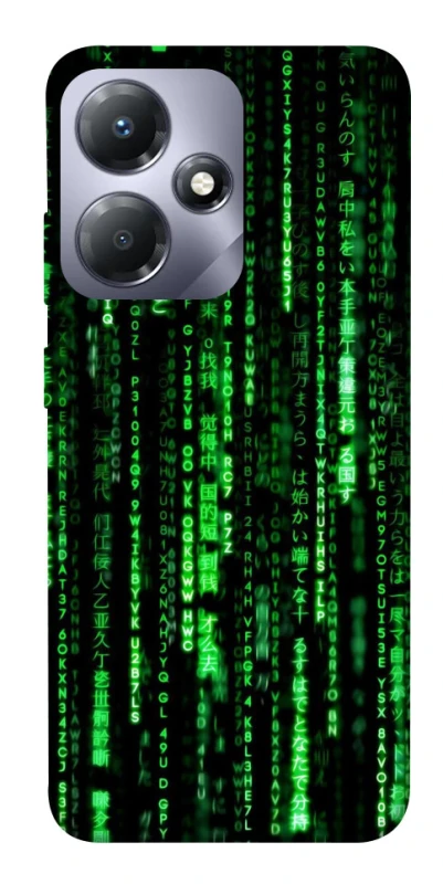 Чехол на Infinix Hot 30i Matrix Code фото 1 из 1