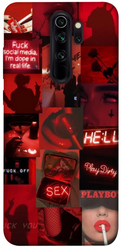 Чехол на Xiaomi Redmi Note 8 Pro Love collage ver.3 фото 1 из 1