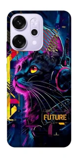 Чохол на Oppo Reno 14 Pro Cyber Cat v2 фото 1 з 1