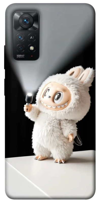 Чохол на Xiaomi Redmi Note 11 Pro 4G/5G Labubu with flashlight ver.2 фото 1 з 1