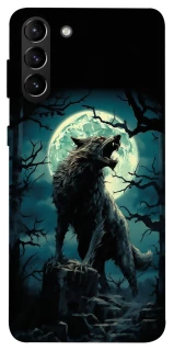 Чохол на Samsung Galaxy S21+ Вовк під місяцем фото 1 з 1