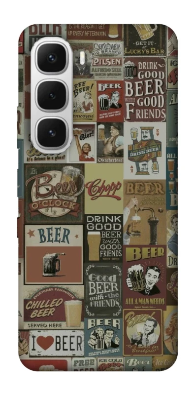 Чохол на Infinix Hot 60i Retro collage ver.1 фото 1 з 1