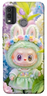 Чехол на Nokia G11 Plus Labubu & Flowers ver.2 фото 1 из 1