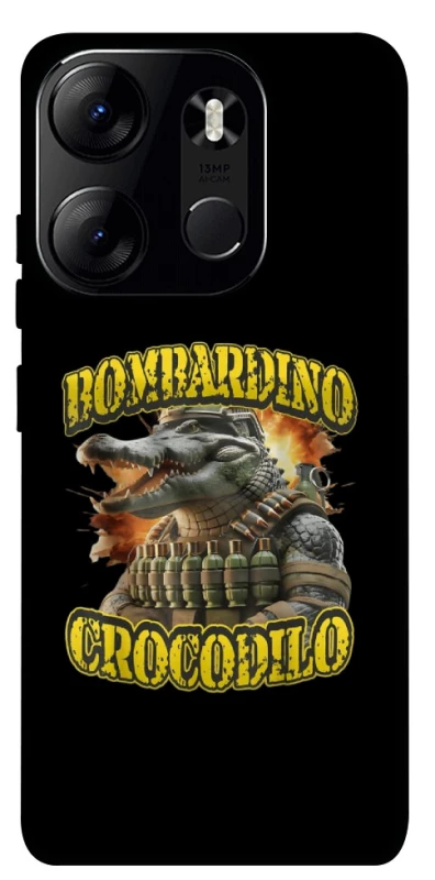 Чохол на Tecno Spark Go 2023 Bombardino Crocodilo фото 1 з 1