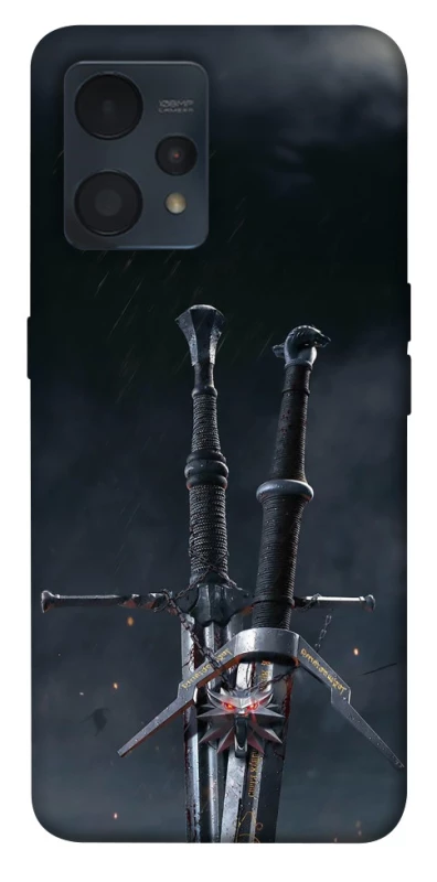 Чохол на Realme 9 4G / 9 Pro+ Мечі Ведьмака фото 1 з 1