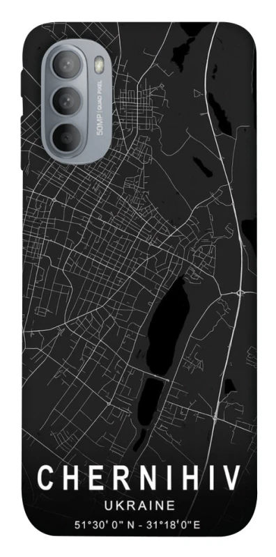 Чохол на Motorola Moto G31 Chernihiv map фото 1 з 1