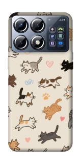Чехол на Xiaomi POCO X8 Pro Cat style ver.2 фото 1 из 1