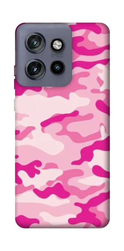 Чехол на Motorola Edge 50 Neo camouflage pink фото 1 из 1