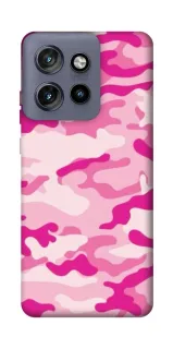 Чехол на Motorola Edge 50 Neo camouflage pink фото 1 из 1