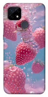 Чохол на Realme C21 Полуниця в воді фото 1 з 1